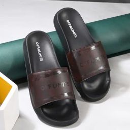 OFF LIMITS Men's LOUNGE Dark Brown Slides-picture-16