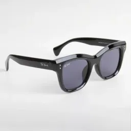 Ted Smith Black UV Protection Square Sunglasses for Women image 4