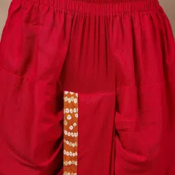 Pspeaches Boys Mustard Regular Fit Printed Kurta Set image 5