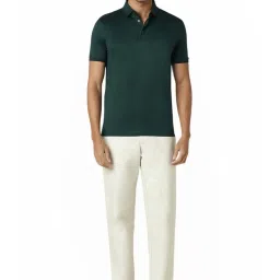 Van Heusen Green Regular Fit Polo T-Shirt image 5
