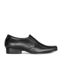 Bata Men's BOSS-DOYEN E Black Loafers-picture-20