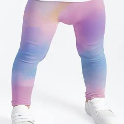 Nauti Nati Girls Multicolor Printed Regular Fit Leggings-picture-7
