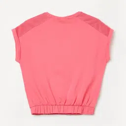 Kappa Girls Pink Printed T-shirt image 2