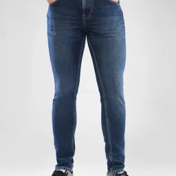 Spykar Blue Slim Fit Jeans-image-92