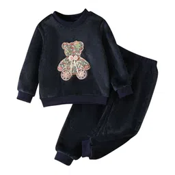 StyleCast x Revolte Girls Printed Round Neck T-shirt With Trousers-picture-42