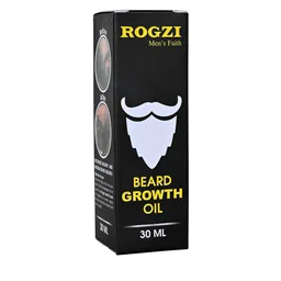 ROGZI Beard Growth Oil - 30 ml With Derma Roller - 0.5mm image 5