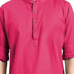 AMRIT TOP WEAR Men Organic Cotton Kurta image 2