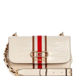 GUESS Stone NELKA Animal Effect Medium Cross Body Bag-picture-38