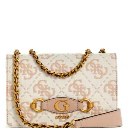 GUESS Dusty Rose IZZY Printed Medium Cross Body Bag-picture-30