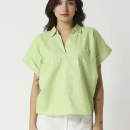 Remanika Green Cotton Shirt-picture-31