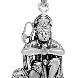 RAVIOUR LIFESTYLE Unisex Silver Pendant-image-90