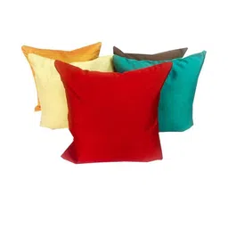 Pinkparot Artsilk 12x12 inch cushion cover set of 5 pcs-image-11
