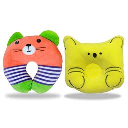Chinmay Kids Polyester Fibre Toons & Characters Baby Pillow Pack of 2  (Orange & Yellow)-image-26