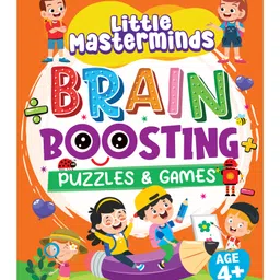 dreamland publications Little Masterminds: Brain Boosting Puzzles & Games Activity Book for Kids Age 4 and Up By Dreamland , Paperback - English-picture-15