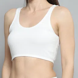 Monte Carlo Women Ribbed Cotton Thermal Top image 5