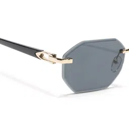Voyage Unisex Black Sunglass (7575Mg7043) (56) image 3