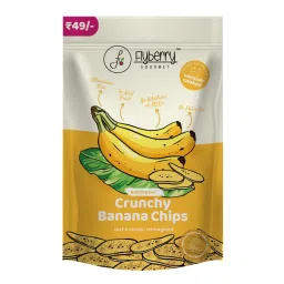 Flyberry Gourmet Vacuum Cooked Banana Chips - No Palm Oil, Less than 6% Rice Bran Oil, Healthy Snacking with High Nutrient Content, No Added Preservatives-image-32