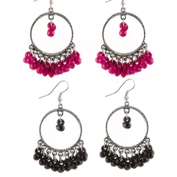 Creative Frogs Women Black Earrings-image-11