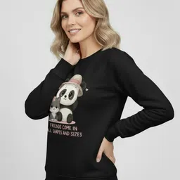 SZN Women Printed Sweatshirt image 2