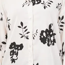 clobug Women Relaxed Floral Printed Casual Shirt image 4