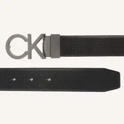 Calvin Klein Men Textured Leather Belt image 3