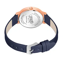 VIRAKTI Women Brass Dial & Leather Straps Analogue Watch WATHYVUMCFKGZNXS image 3