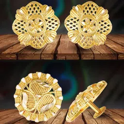 VIVASTRI Women Gold-Plated Alloy Earrings-picture-11