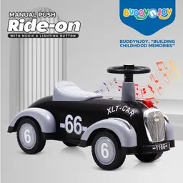 Ride on Car Kids Play Ride on Toys PP Plastic 4 Wheel Magic Baby Slide Car Car Battery Operated Ride On-image-32