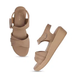 Padchin PU Wedge Sandals image 5