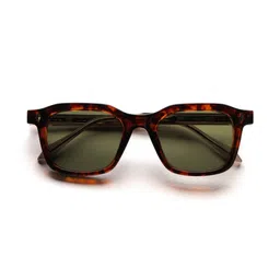 Project Shades Unisex Green Lens & Brown Aviator Sunglasses with-picture-27