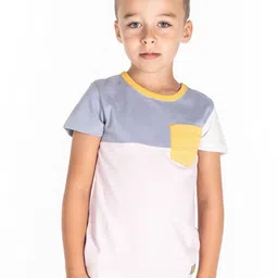 Cherry Crumble Boys Colourblocked T-shirt-image-29