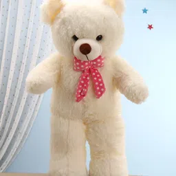 Edu Kids Toys Bear Soft Toy Cream - Height 65 cm-image-41