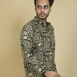 Tant Ghar Men Warli Printed Kurta image 2