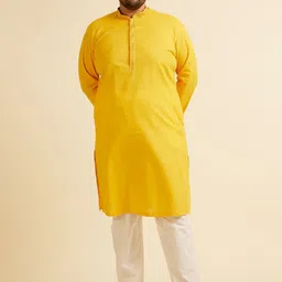 Manyavar Men Regular Kurta with Churidar-image-74