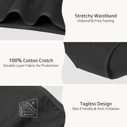 Diving Deep Pack Of 3 Cotton Hipster Briefs image 3