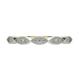 VALANOVA Women 18 Kt Gold Lab Grown 0.12 CT Diamond Rings 1.11 gm-picture-34