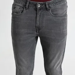 Crocodile Men Slim Fit Mid-Rise Light Fade Stretchable Jeans image 5