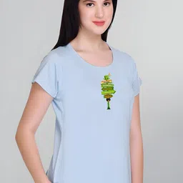 SZN Women Printed T-shirt image 2