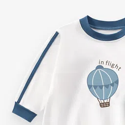 StyleCast x Revolte Infants Round Neck Printed Cotton Rompers image 2