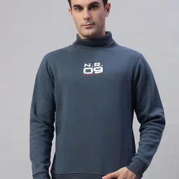 FCK GOLD Men Turtle Neck Sweatshirt-picture-20