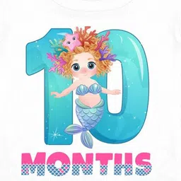 Arvesa 10 Month Baby Printed Bodysuit image 2