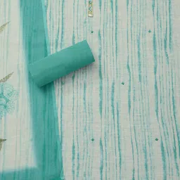 Soch Abstract Dyed Unstitched Dress Material image 3