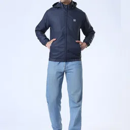 SPIRITTED Men Windcheater Woven Jacket image 4