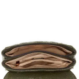 GUESS Animal Textured Quilted Structured Shoulder Bag image 2
