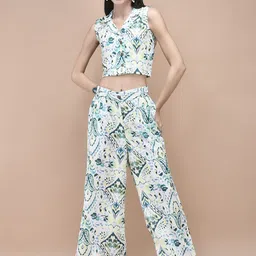 Shree Printed Top With palazzos Co-Ords-picture-41