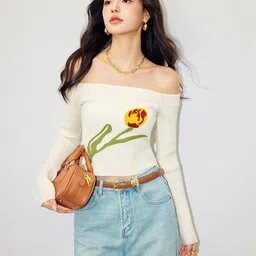 JC Collection Women Striped Pullover-image-83