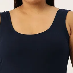 theRebelinme Women Plus Size Round Neck Crop Top image 5