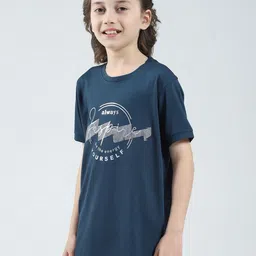 Monte Carlo Boys Typography Printed Round Neck Drop-Shoulder Sleeves T-shirt image 2