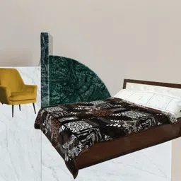 kixta Printed Double Mink Blanket for Heavy Winter image 2