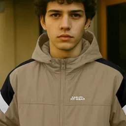 FTX Colourblocked Windcheater Open Front Jacket image 5